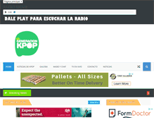 Tablet Screenshot of generacionkpop.net